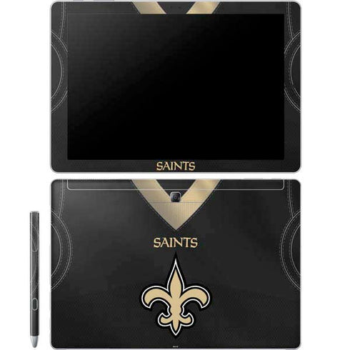 NFL New Orleans Saints Team Jersey Galaxy Book 12in Skin